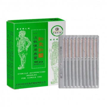 Zhen Jiu akupunkturnål PRO Kobberskaft 025x25