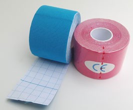 TOMT PÅ LAGER!! Kinesiotape 5m x 50mm. BLÅ